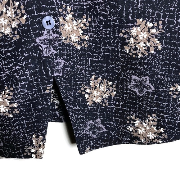 Vintage Chaus Button Front Blouse/ Jacket 16 LS - Picture 6 of 8